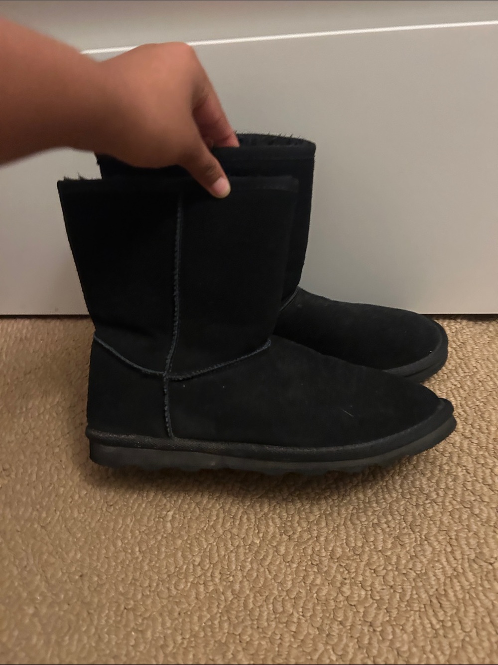 Women’s black boots